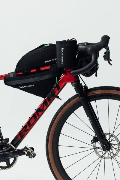 PAK.IN Zestaw Bikepacking – torby rowerowe Cordura 560dtex, ręcznie szyte w Polsce, rower gravel