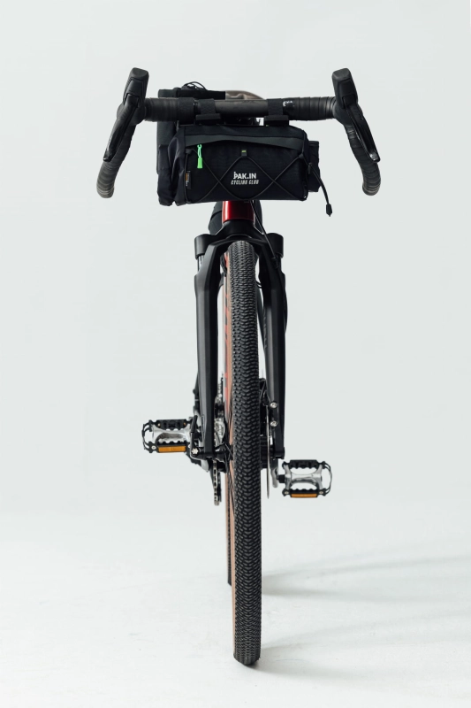 PAK.IN zestaw torb rowerowych – detale montażu, Cordura, zamki YKK, polska pracownia